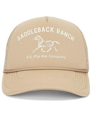 Gigi Pip Saddleback Ranch Hat - Natural