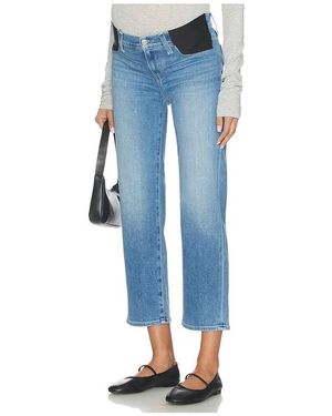 PAIGE Mason Ankle Maternity Jeans - Blue