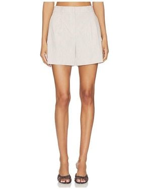 Theory Fluid Pleated Shorts - White