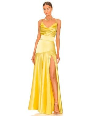 Bronx and Banco X Revolve Maxi Dress - Yellow
