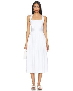 Karina Grimaldi Valentina Midi Dress - White