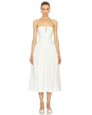 L'academie 'Academie Thierry Midi Dress - White