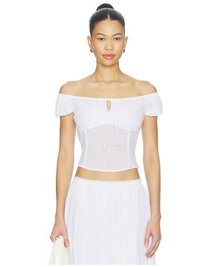 GUIZIO Anabella Top - White