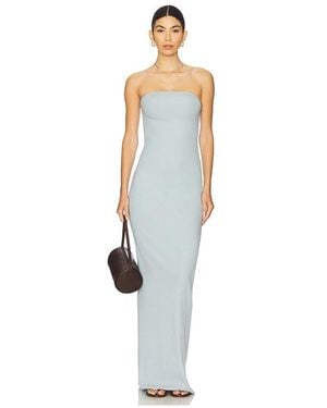 ÉTERNE Tube Maxi Dress - White