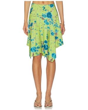 Miaou Ty Skirt - Green