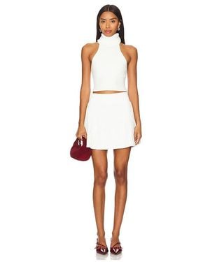 ALL THE WAYS Alice Skirt Set - White