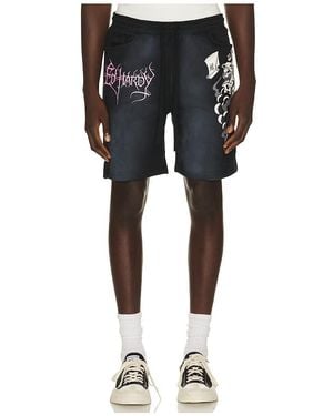 Ed Hardy Reaper Fleece Short - Black