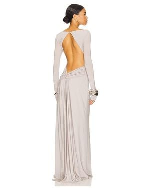 Misha The Blake Jersey Dress - White