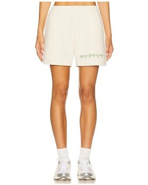 Museum of Peace & Quiet Billboard Sweatshorts - White
