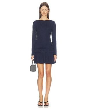 Astr Cora Dress - Blue