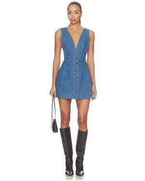 Tularosa Blakely Mini Dress - Blue