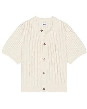 Obey Dez Jumper Shirt - White