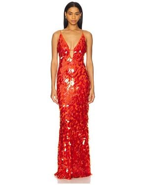 Misha Abendkleid Sapphire - Rot