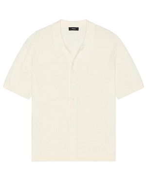 Theory Kurzärmeliges Shirt Cairn - Weiß