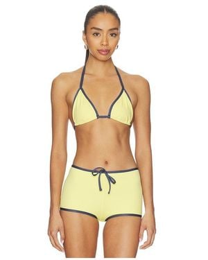 Tiger Mist Kristin Bikini Top - Yellow