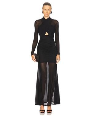 Bardot Maxikleid Veria - Schwarz
