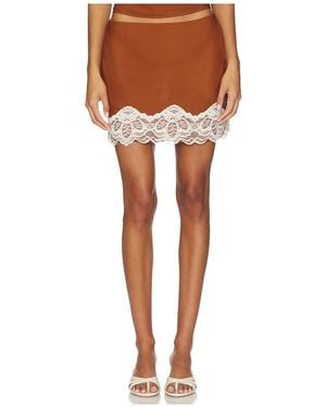 Bella Venice The Sienna Slip Skirt - Orange