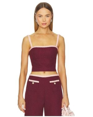 Amanda Uprichard X Revolve Windsor Top - Red