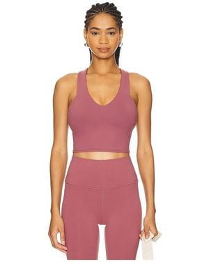 Alo Yoga Tank-Top Real Bra - Pink