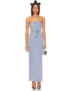 superdown Maxikleid Natalia - Blau