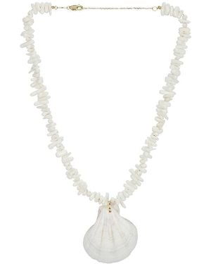 Shashi Collar Pelicano En Color Blanco Talla