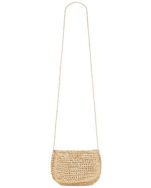 Hat Attack Straw Belt Bag - Weiß