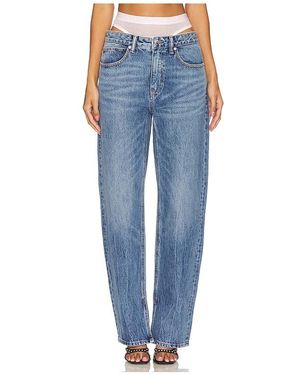 Alexander Wang Pre-Styled Underwear Straight-Leg Jeans in