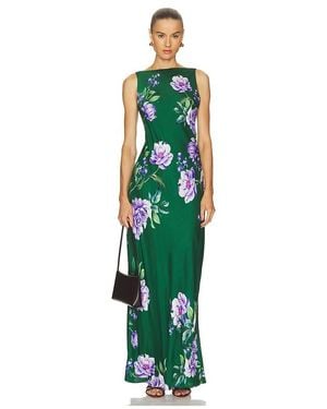 Hemant & Nandita Maxi Dress - Green
