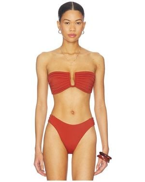 Onia Isla Bikini Bikini Top - Orange