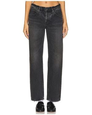 Moussy Iona Straight Jeans - Blue