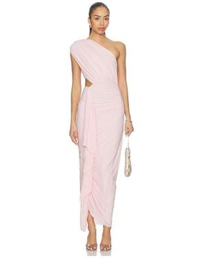 superdown Juliet Midi Dress in Black | Lyst