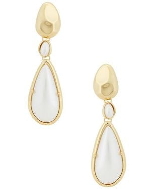 petit moments Saffron Earrings - White