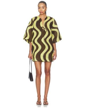 ALÉMAIS Frankie Mini Dress - Yellow