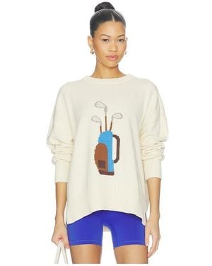 Beach Riot Callie Jumper - White