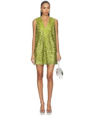 Simon Miller Fountain Sequin Dress - Green