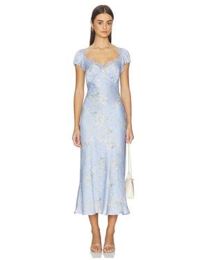 Astr Makaela Dress - Blue
