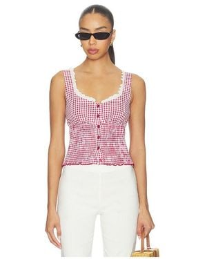 MORE TO COME Milena Top - Pink