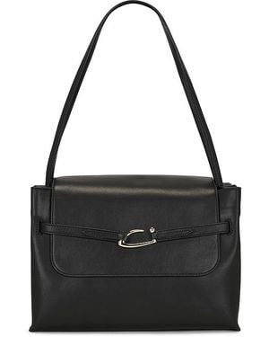 BY FAR Cora Shoulder Bag - Black