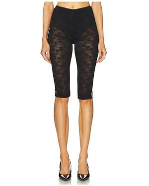 Hansen & Gretel Sheer Lace Leggings - Black