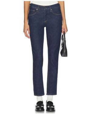 Agolde Cocktail Low Rise Ankle Slim Jeans - Blau