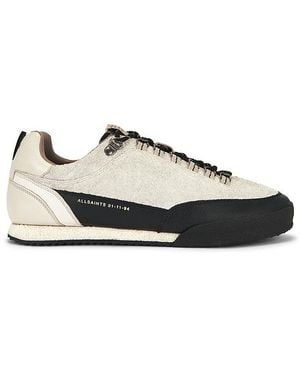 AllSaints Harri Od Low Top Trainer - White