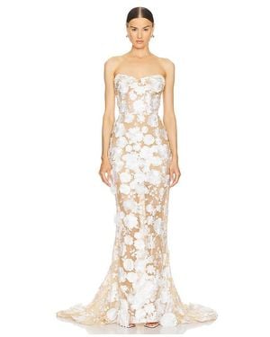 Bronx and Banco Jasmine Bridal Gown - White