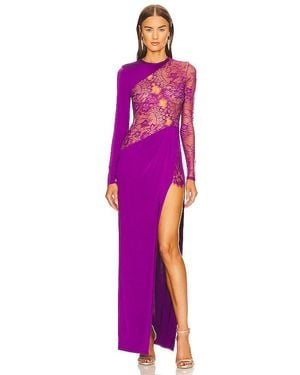 Michael Costello X Revolve Hillary Gown - Purple