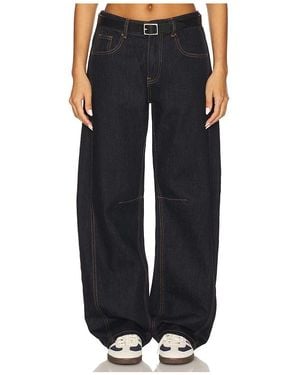Lioness Renacida Jeans En Color Azul Talla En - Negro