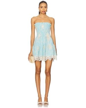 Waimari Cielo Mini Dress - Blue