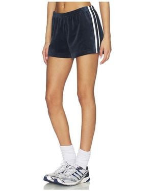 Splits59 Shorts De Terciopelo Heritage En Color Azul Marino Talla (También En S, Xs)