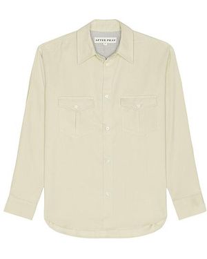 AFTER PRAY Cordhemd Lunar - Weiß