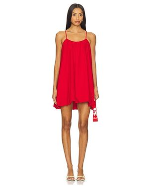 Simon Miller Cleo Crepe Mini Dress - Red