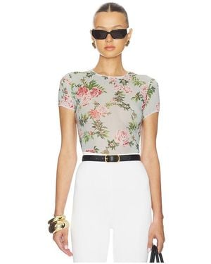 Magda Butrym Floral T-Shirt - White