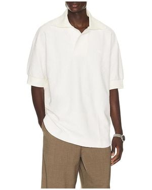 Lacoste Nightmare Oversized Polo - White